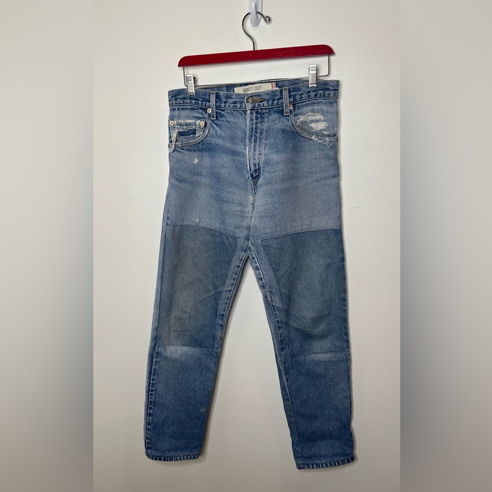Levi's Light Blue Bootcut Jeans #517